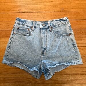 Abercrombie & Fitch The Mom High Rise Shorts
